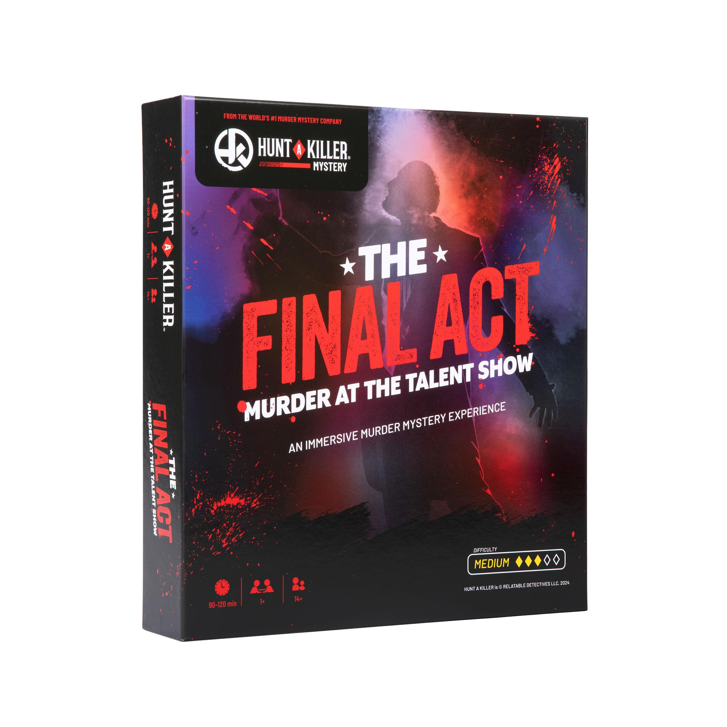 Hunt A Killer: The Final Act: Murder at The Talent Show, an Immersive True Crime Experience, for Fans of Criminal Minds, A Mystery Party Game for