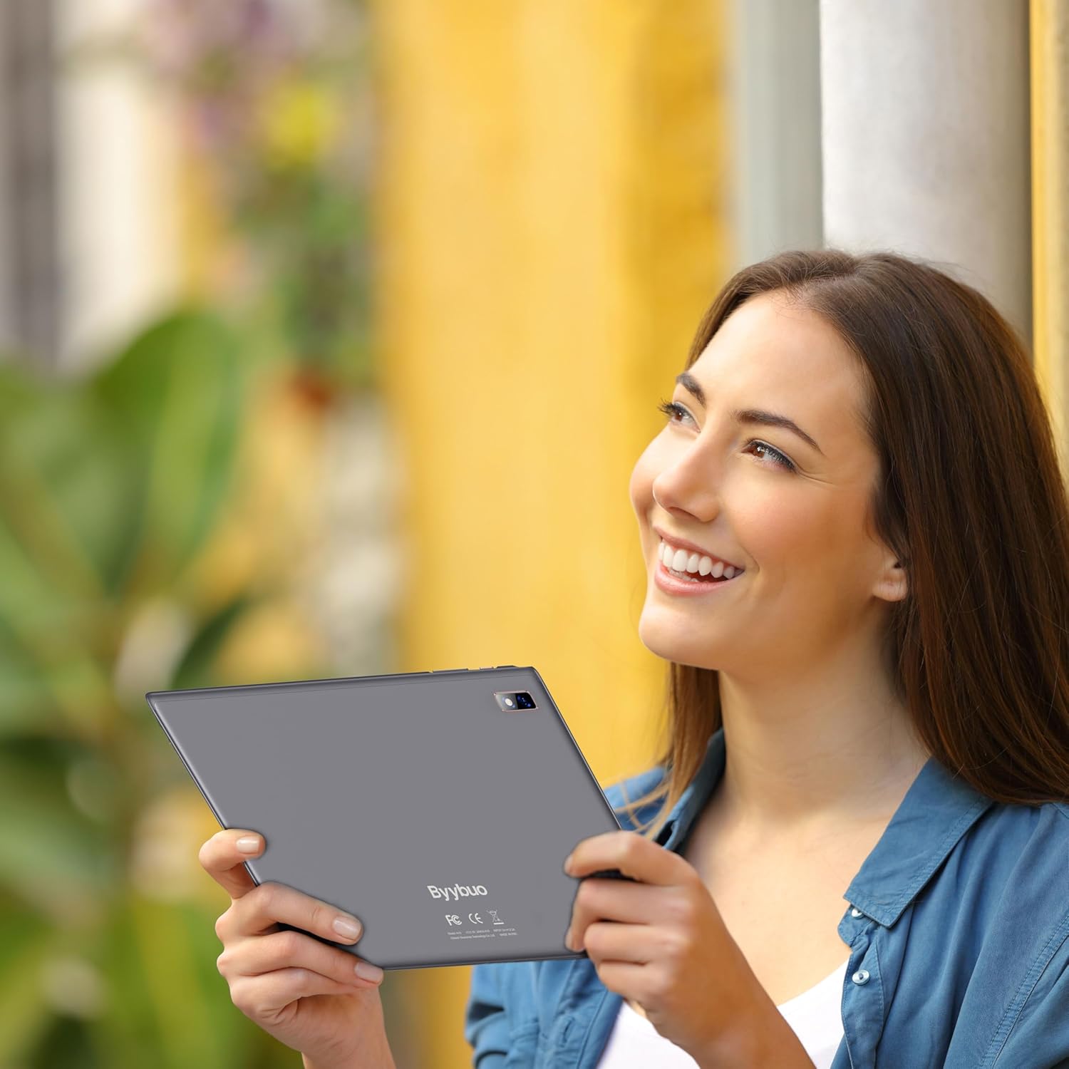 BYYBUO Tablet 10.1 inch Android 14 Tablets,6GB RAM+64GB ROM Quad-Core Processor 5000mAh Battery, 1280x800 IPS HD Touchscreen 5MP+8MP Camera, Bluetooth,WiFi (Grey) - Image 7