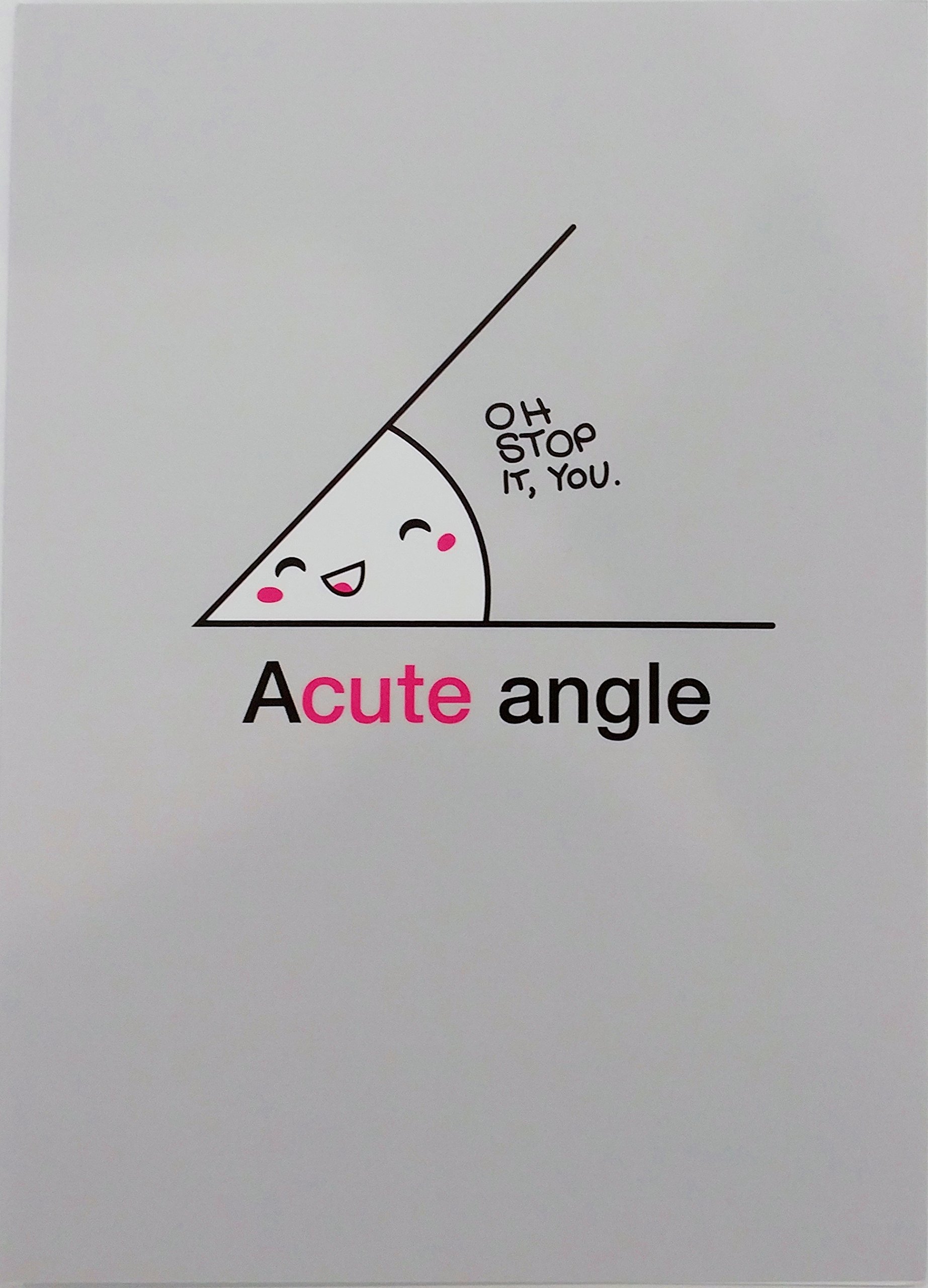 Acute Angle - Happy Birthday Greeting Card"Looking especially sharp this year!"