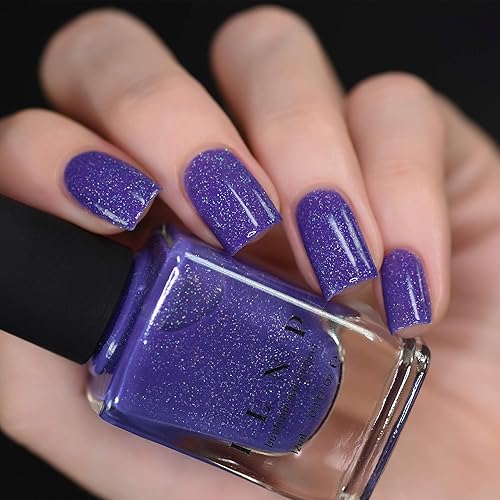 Miniatura 612 de ILNP Madison Ave Esmalte de uñas holográfico metálico rosa antiguo