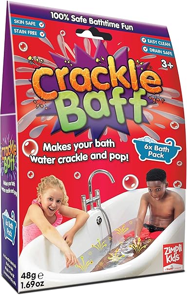 Zimpli Kids Baby & Toddler Toys,Bath Toys Zimpli Kids Children's bath toy Crackle Baff, 6 Pack