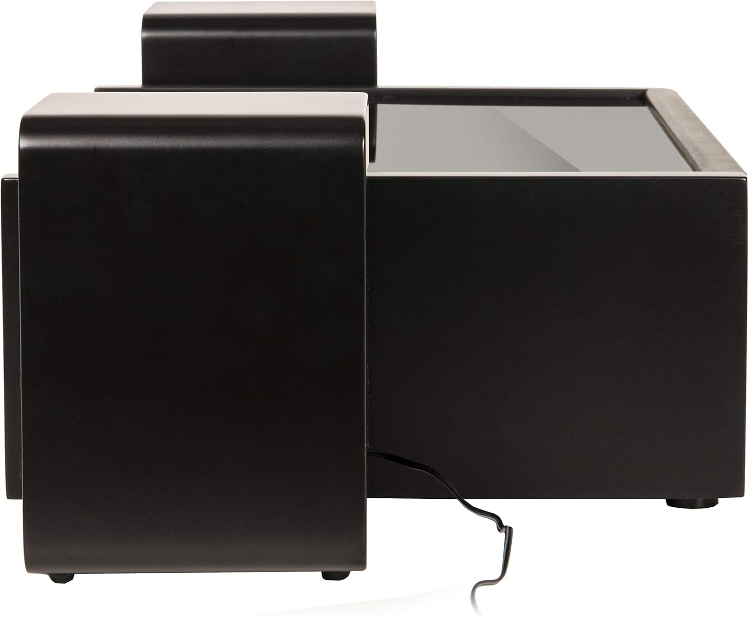Holiday Deals 🛒 Crosley CR7017A-BK Coda 3-Speed Bluetooth Turntable and FM Radio Shelf System with Matching Stereo Speakers Best Seller Crosley CR7017A-BK Coda 3-Speed Bluetooth Turntable and FM Radio Shelf System with Matching Stereo Speakers