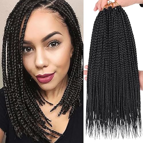 Xtrend 14 Inch 8 Packs Box Braids Crochet Hair 144