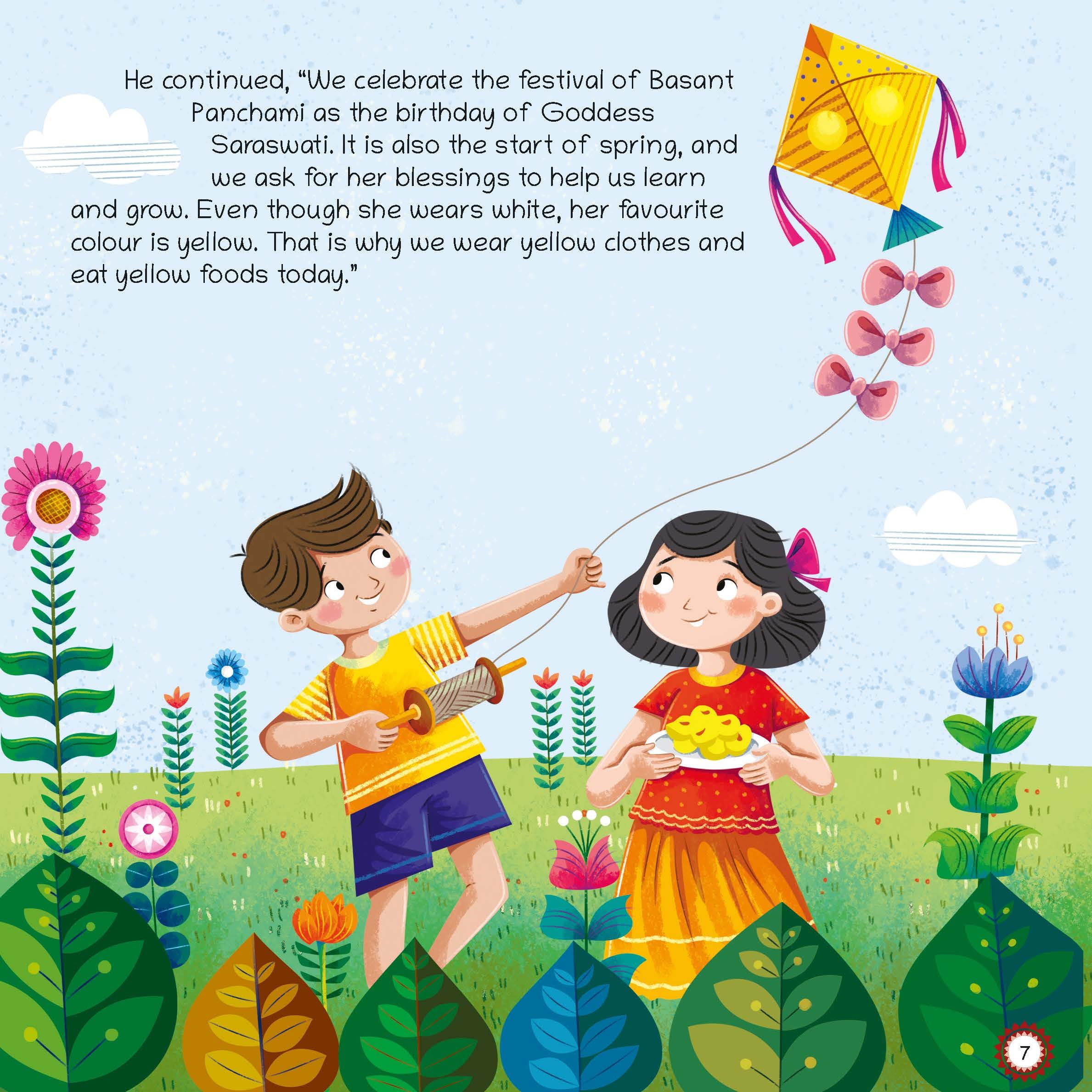 Oswaal Lil Legends My Little Board Book of Mythological Tales of Goddess Saraswati for Kids Age 3+ Years | Enchanting Indian Stories with Colourful Illustrations | Hindu Mythology Picture Book 1