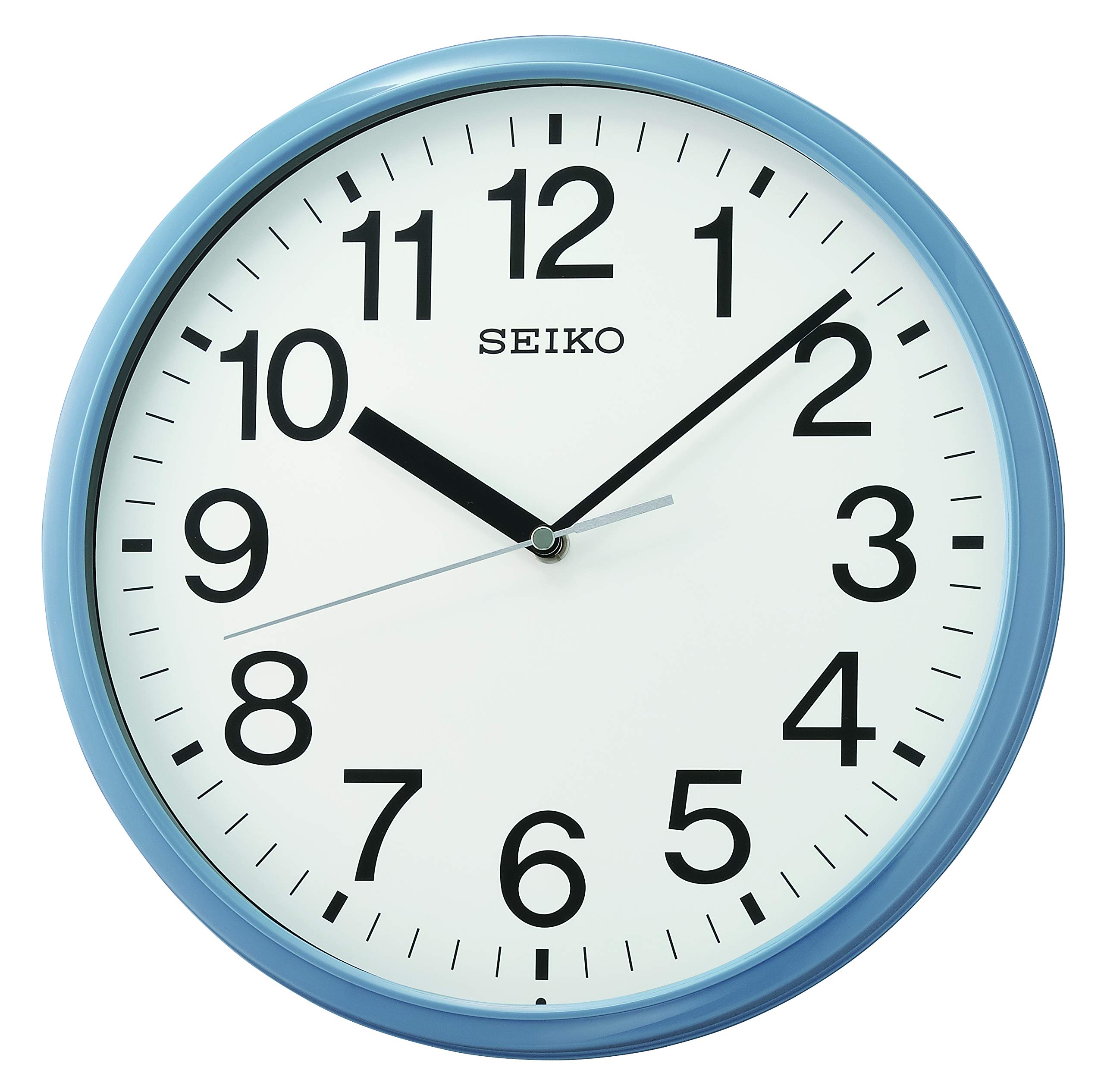 Seiko12" Business Wall Clock, Blue
