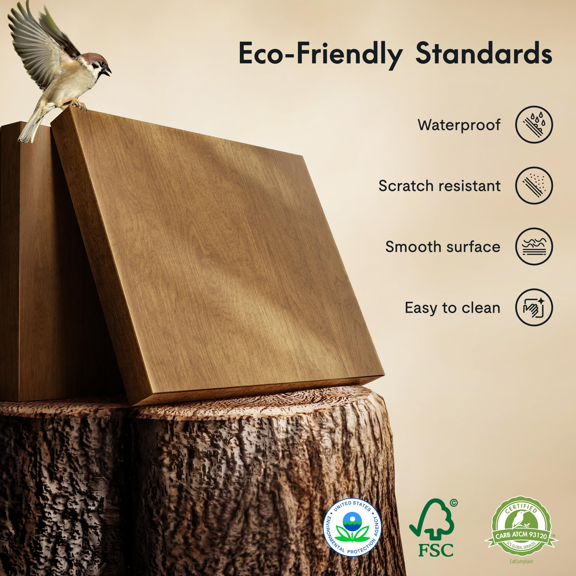 FLEXISPOT L-Shaped Standing Desk with Drawer 55x48 Sit Stand Executive Table Height Adjustable Corner Desk for Home Office — view 7