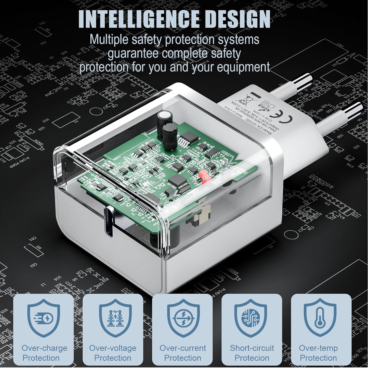 Caricatore i Phone, 3 Pezzi Caricabatterie rapido da 25 W con 2 pezzi 2M Cavo i Phone ad alta velocità,Adatto per i Phone14/13/12/11 pro/pro max/se/x/xr/8/7/6 p(i Phone 11/12/13/14 25W)