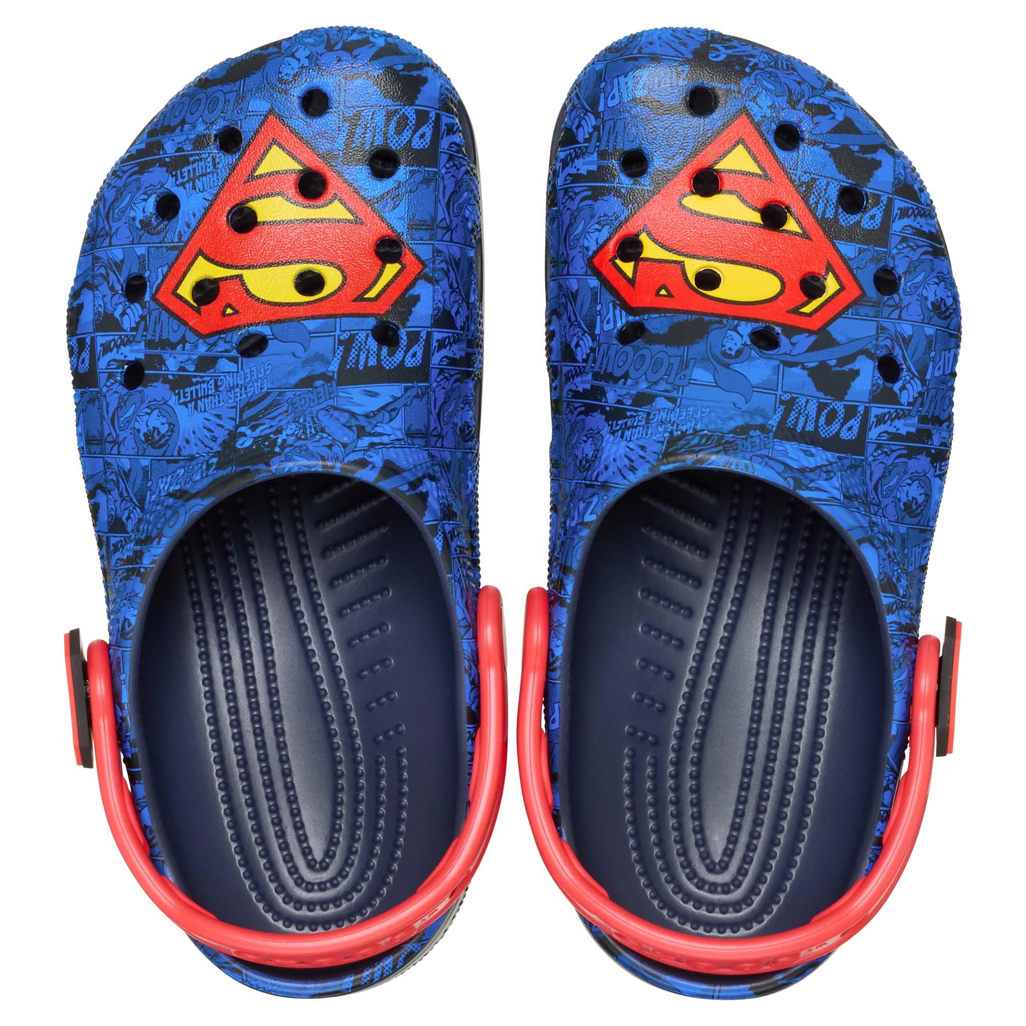 Crocs Kids' Classic Superman Clogs