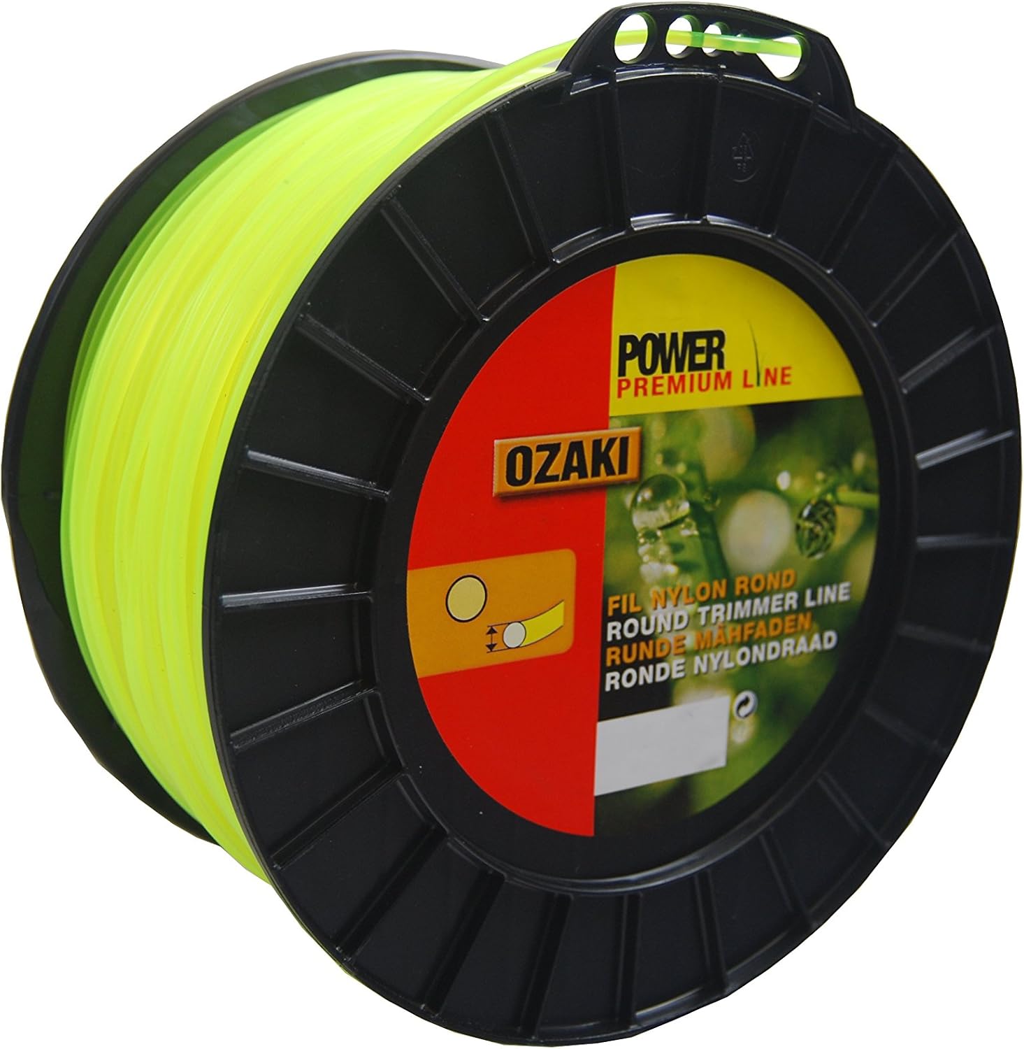 Greenstar 3890 Ozaki Premium Line Nylon Thread Reel., black, 513561