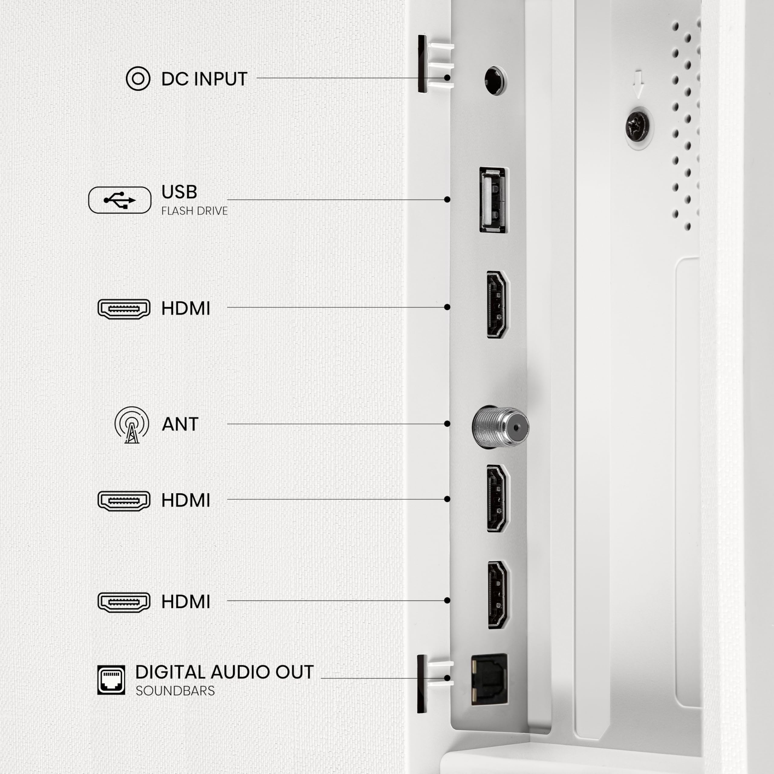 Hisense 32-Inch S5 DécoTV Series QLED FHD Smart Fire TV (32S5QF, 2025 Model) - Versatile Fit, Hi-QLED Color, Art-Inspired Design, Fluid Central Stand, DTS Virtual: X, Stream Live TV Without Cable