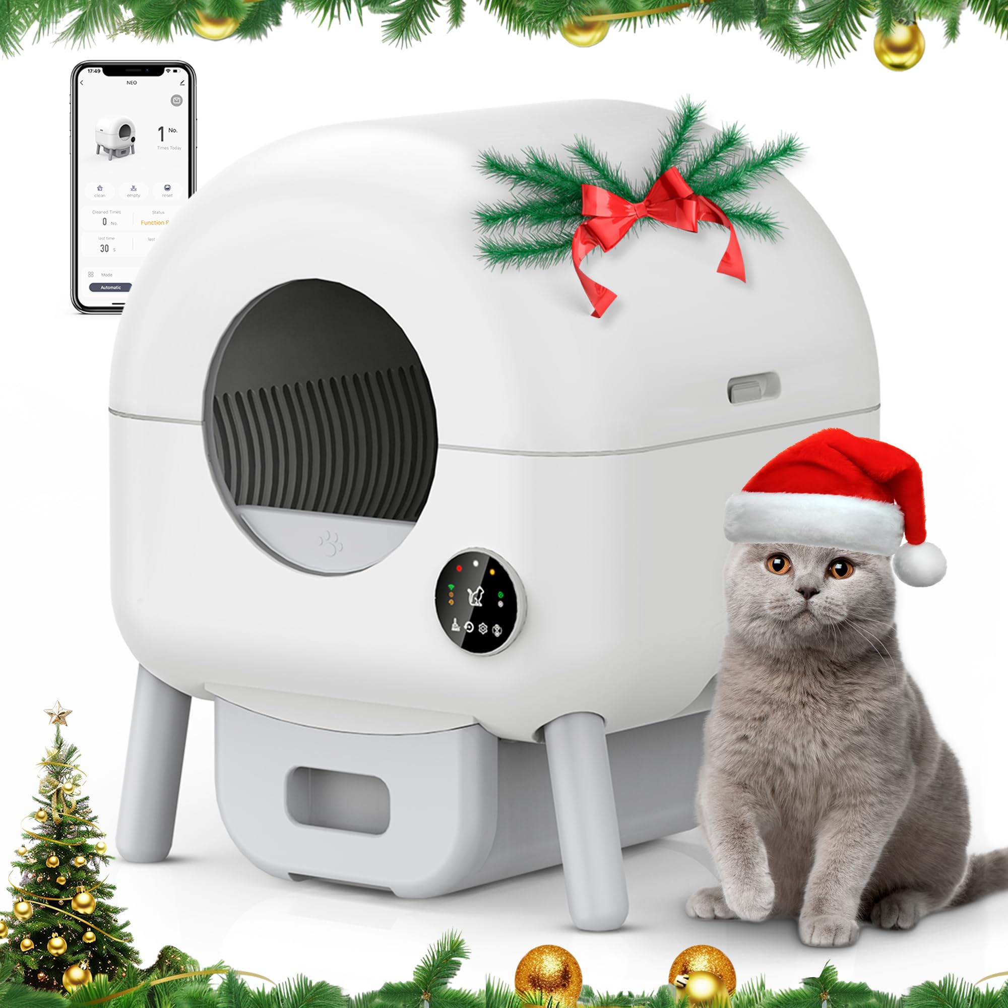 CCEOO TOY Self Cleaning Litter Box 