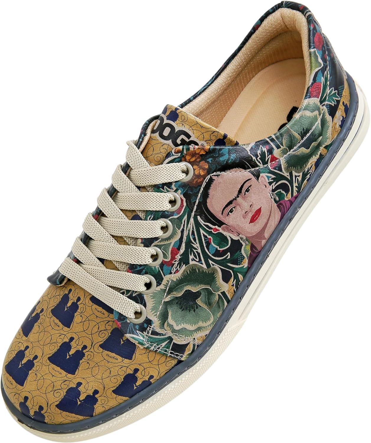 DOGO Vegan Leather Sneakers for Women - Handmade and Unique Fashion Sneakers for Women - Image 6