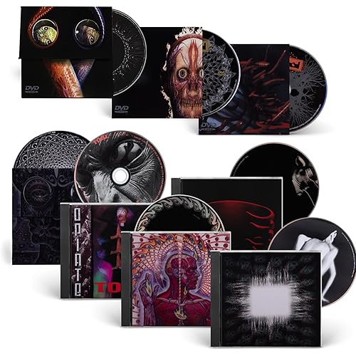 Tool: Studio Album & EPs Opiate / Undertow / Lateralus / Aenima / 10,000 Days + 3 Visual Albums - Schism / Parabola / Vicarious