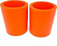 Vista 14 de Pen Kit Mall - Enfriador de latas de espuma gruesa en blanco de la vieja escuela, no plegable (amarillo brillante, 6)