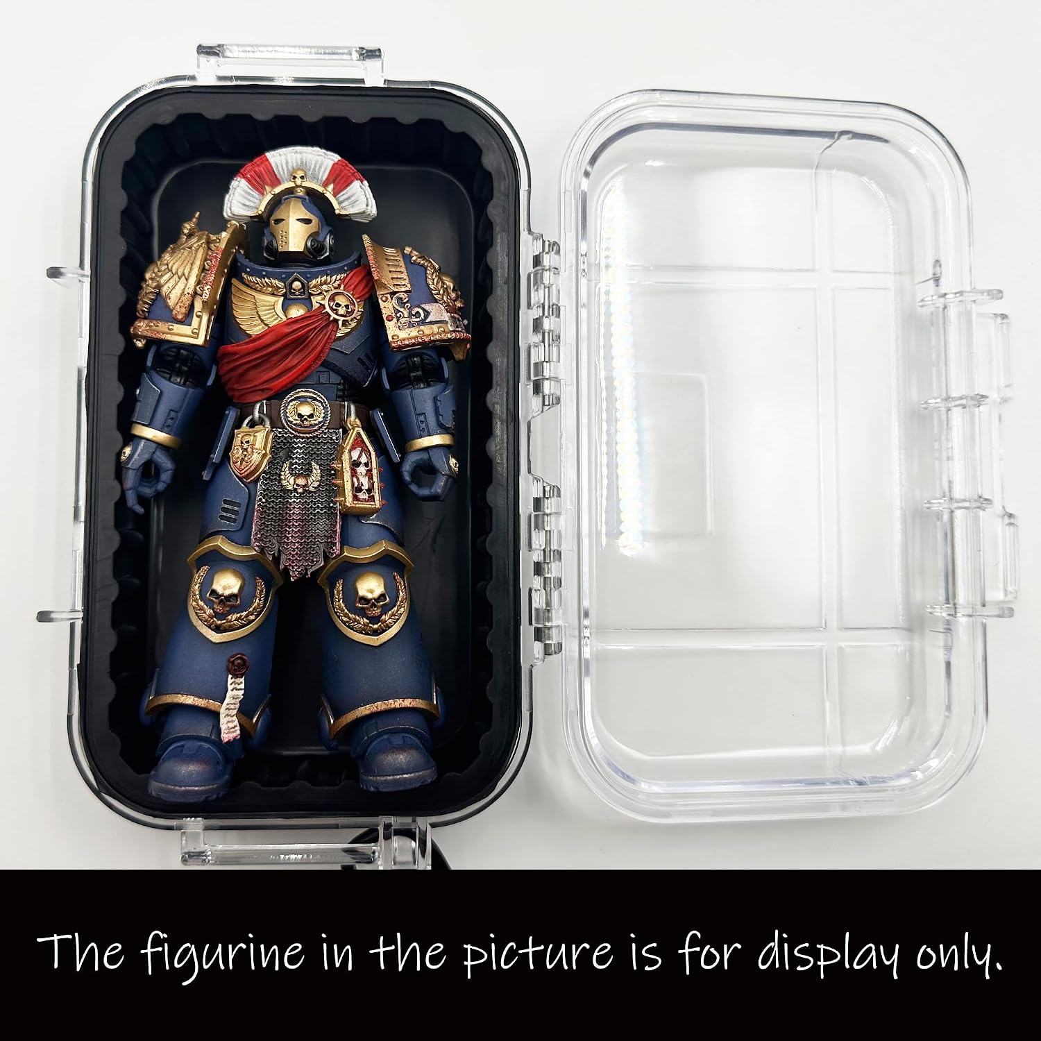 Clear Action Figure Display Case Poseable Doll Outdoor Display Box image 3