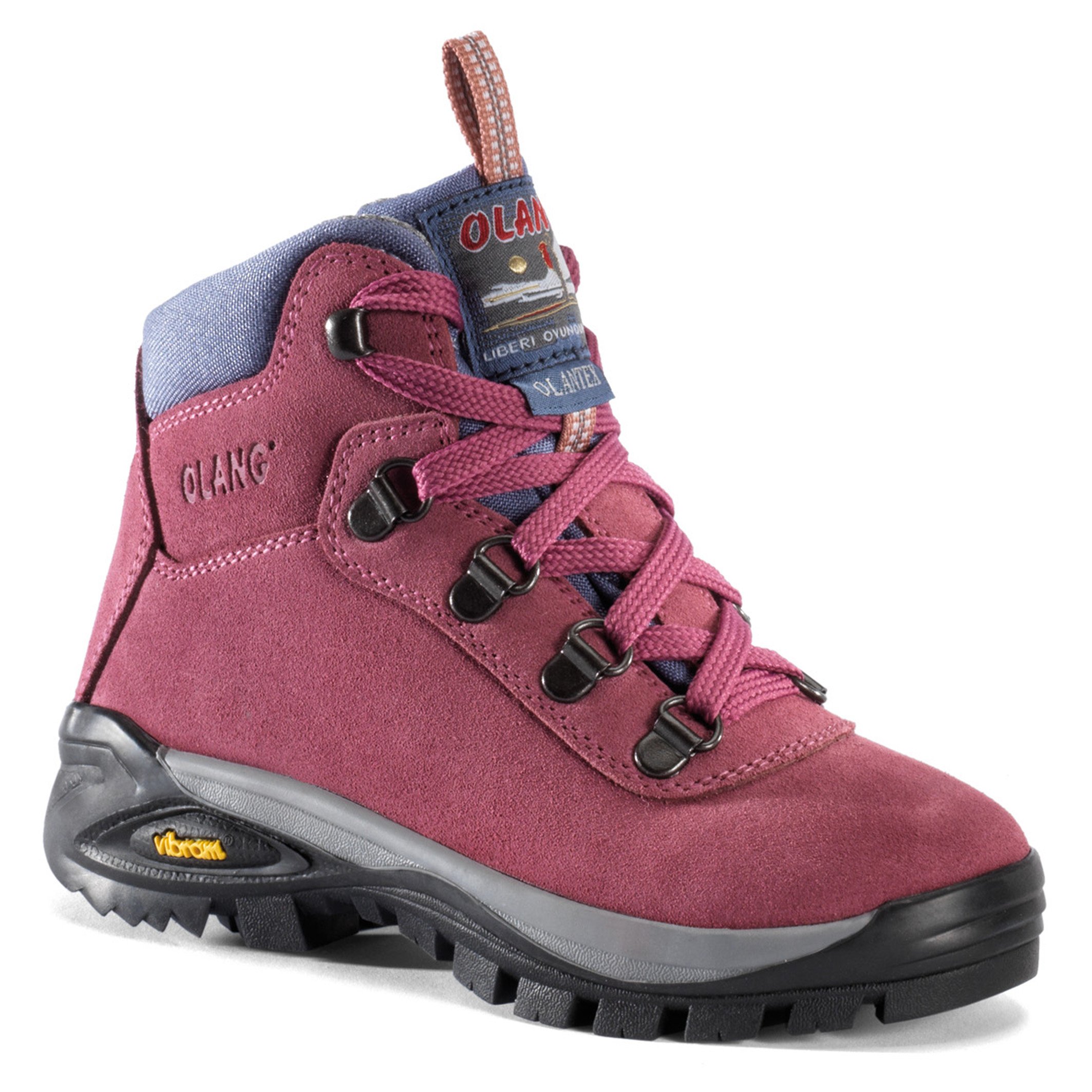 Olang Asiago Kid Tex, Scarpe da camminata ed escursionismo ragazzo Rosa Pink