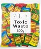 Zella Toxic Waste 500g - Sour Sweets in Bulk Cheap, Extra Tangy Candy Mix in Clear Bag | Retro Pick n Mix Treats for Kids & Adults | Party Bag Filler, Gift Jar, Sweet Table Favours