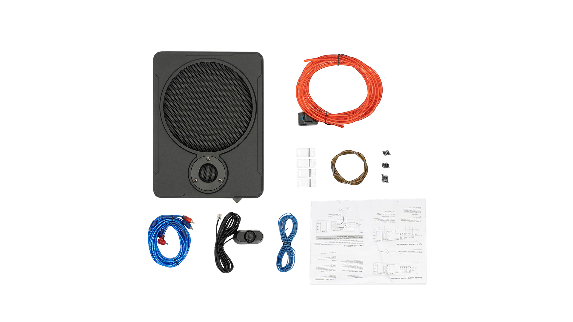 Subwoofer Attivo Auto 8 Pollici 600W - Kit Plug And Play | Bassi Potenti Per Auto E Camion - Foto 9