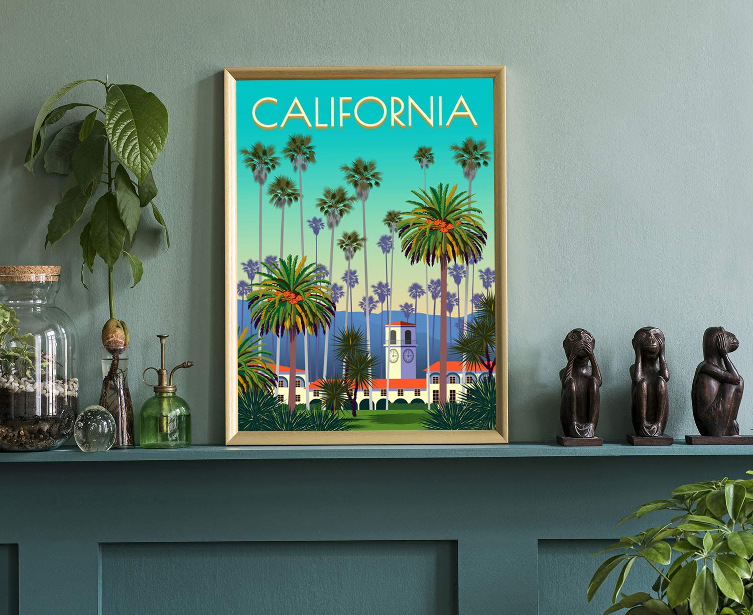 スタンダードカリフォルニア　ポスター カリフォルニアのポスター:California_d809 通販