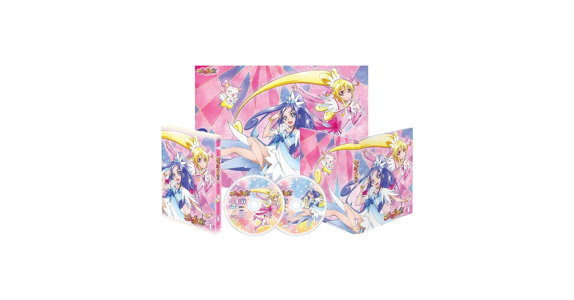 ドキドキ! プリキュア 【Blu-ray】全巻 全4巻 未開封 Blu-ray 新品未開封】Blu-ray全巻セットドキドキ!プリキュア全4巻