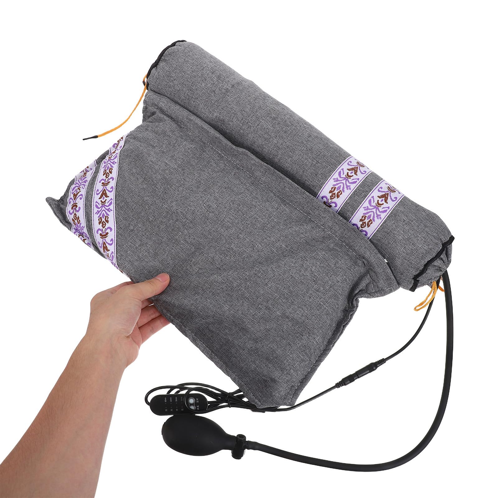 GALPADA Cuscino Cervicale Riscaldante Usb, Cuscino per Collo Caldo, in Cotone, Temperatura Regolabile, Fodera Rimovibile e Lavabile, per Viaggio e Sonno, per Familiari