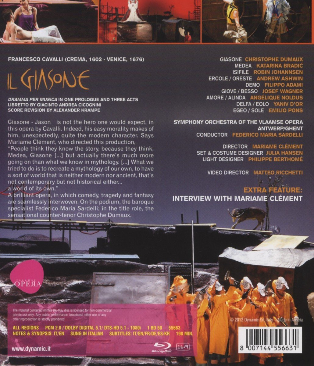 Cavalli: Il Giasone [Blu-ray]