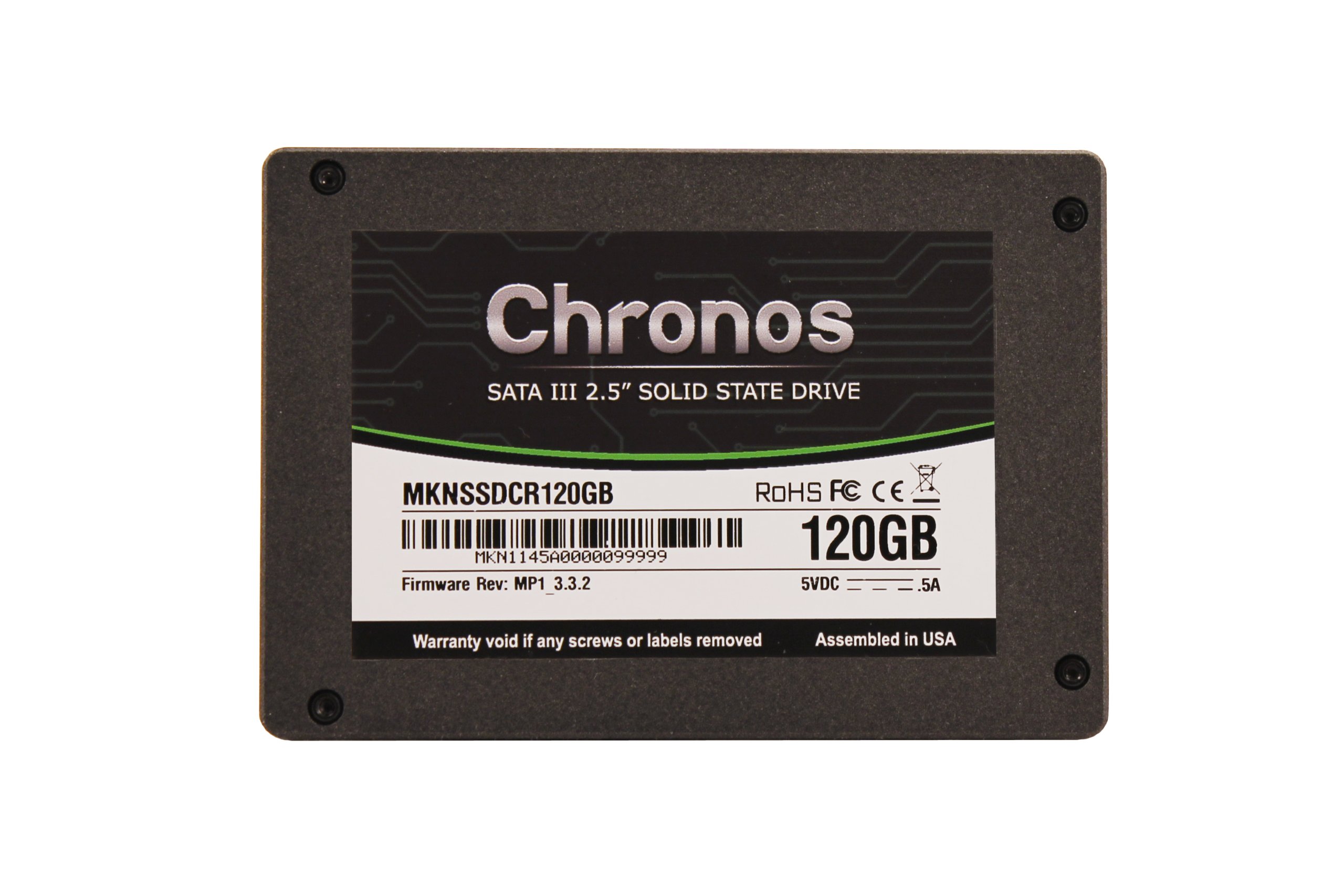 Mushkin Chronos 120 GB SATA 6.0 Gb-s 2.5-Inch Solid State Drive (MKNSSDCR120GB)