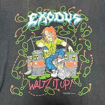 EXODUS DABS L/S T SHIRTS エクソダス ロンT EXODUS DABS L/S T SHIRTS エクソダス ロンT EXODUS DABS L/S T