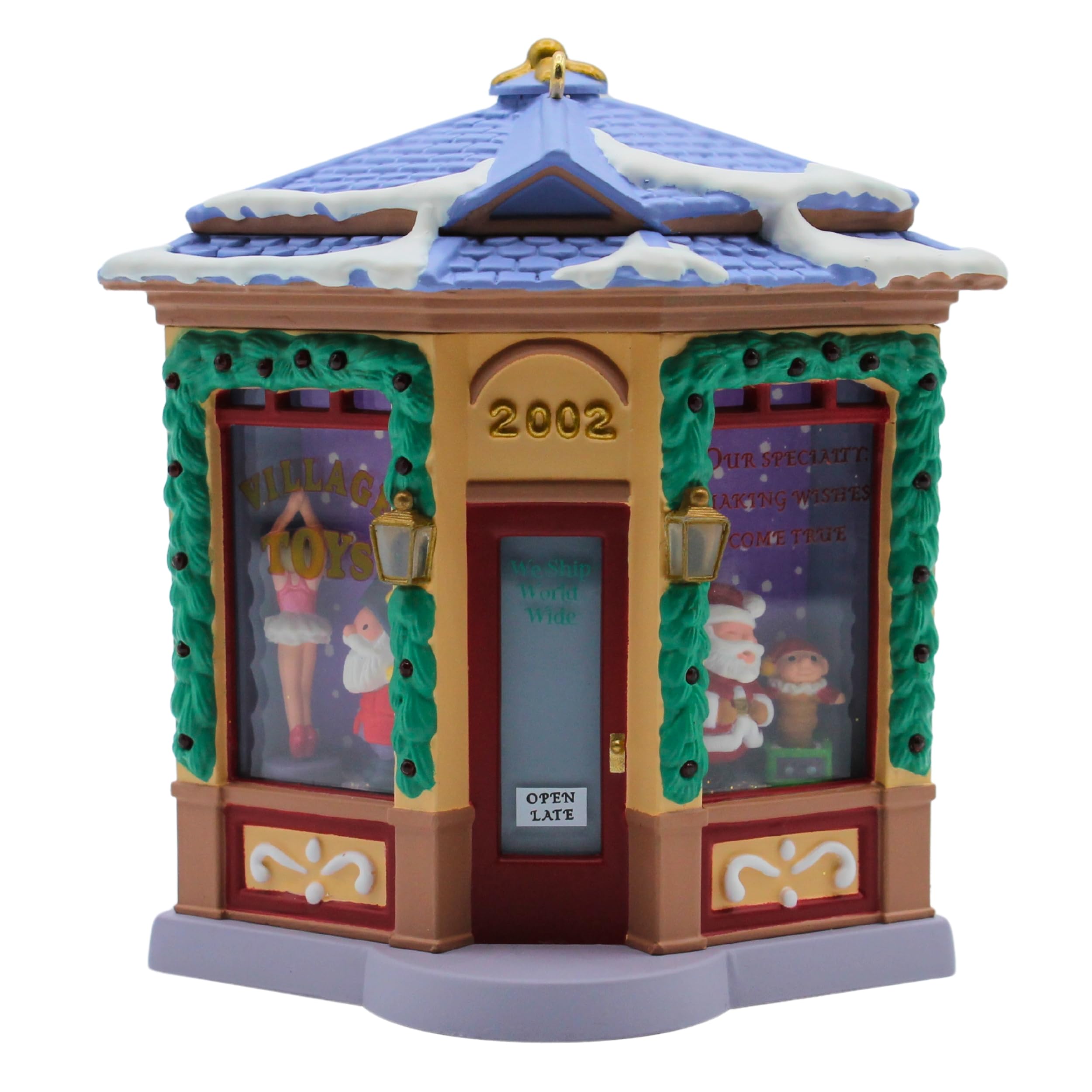 Amazon.com: Hallmark Keepsake Ornament QLX7676: Village Toy Shop