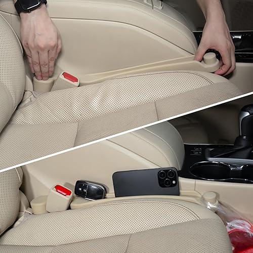 Givifive Car Seat Gap Filler Set of 2, 3IN1 Seat