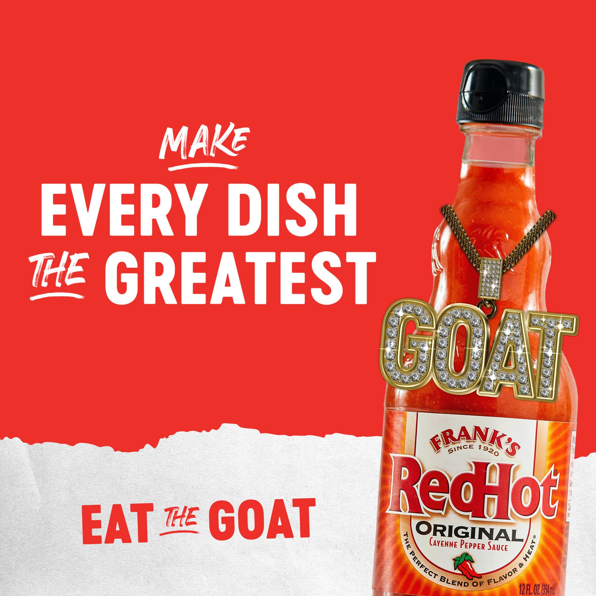 Frank's Red Hot Sauce, 1 opakowanie (1 x 354 ml)