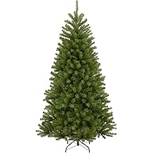 National Tree Company 7.5 ft Unlit North Valley Spruce Artificial Christmas Tree, 1,346 Tips, Includes Stand, Green