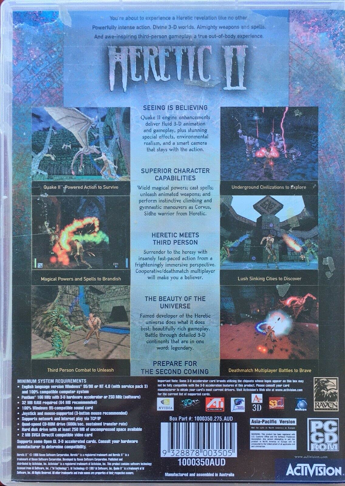 Amazon.com: Heretic 2 (Jewel Case) - PC : Video Games