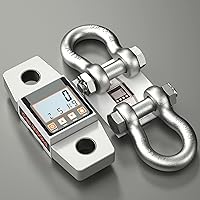 Vista 2 de Báscula digital profesional colgante de 6,613.9 lbs/6600 libras, báscula de grúa industrial resistente, báscula electrónica inteligente de alta