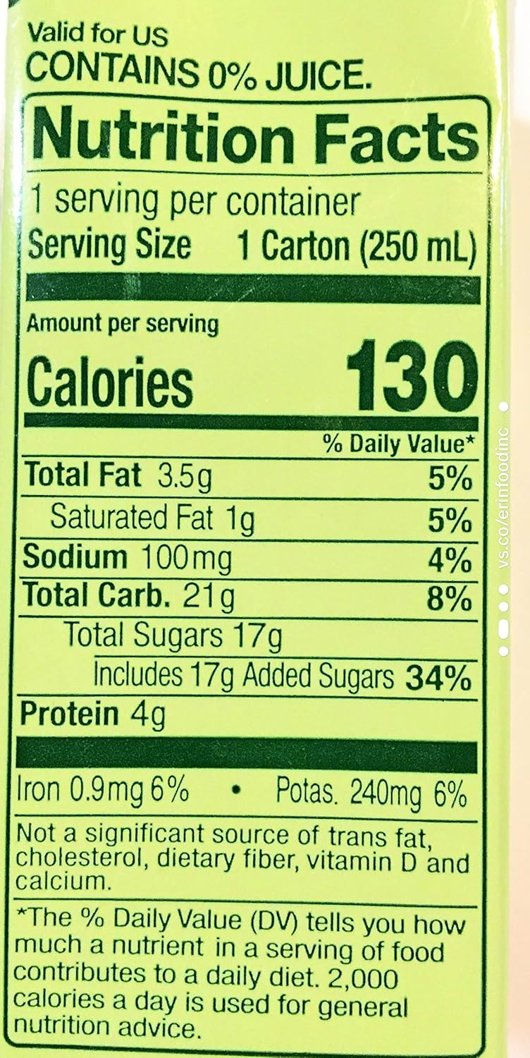 Vita Melon Flavored Soy Drink 8.45 Fl Oz (18 Pack)