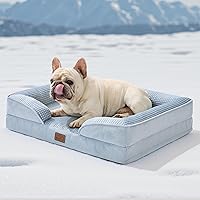 Vista 122 de Bedsure L Plus Cama ortopédica para perros grandes - Cama impermeable para perros y gatos, L Plus sofá de confort grande para perros con funda