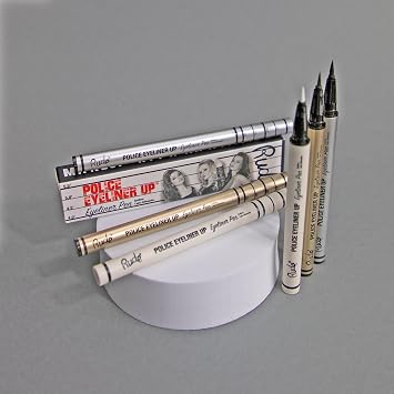 RUDE Cosmetics Police Eyeliner Up - Big House Eyeliner Pen - Women 0.017 oz (Pack of 2)