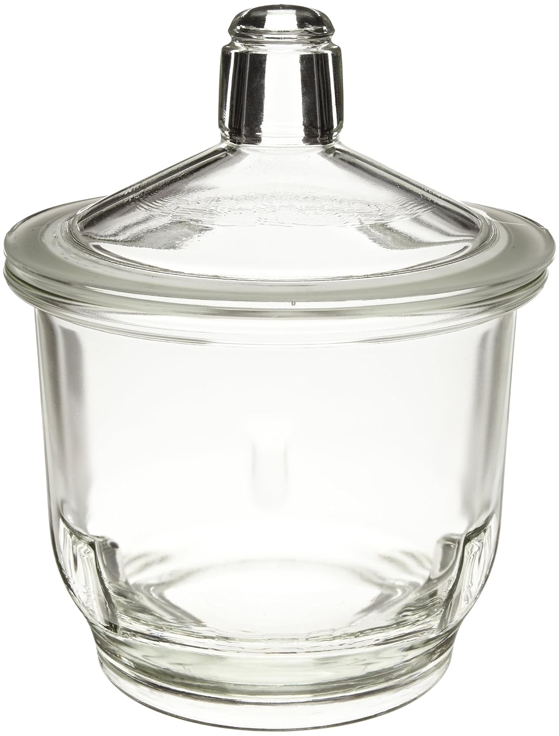 Kimax 21050200 Glass Large Desiccator with Knob Top, 200mm ID, 310mm