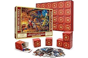 Dungeons & Dragons 2024 Advent Calendar Jigsaw Puzzle 1008 Pieces