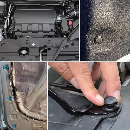 Miniatura 8 de GOOACC 148Pcs Pinzas para panel de recortes de paragolpe delantero y tapa de parachoques trasero para Toyota 90467-10183 90467-10188 90467-07215