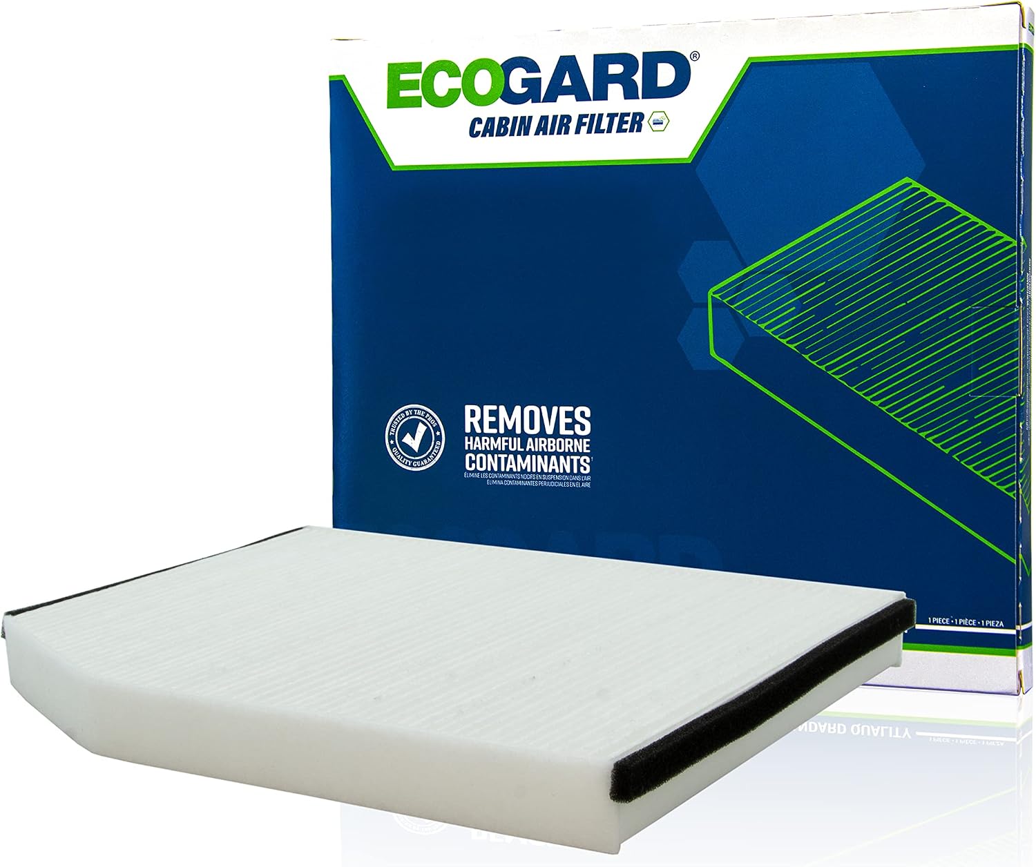 ECOGARD XC11577 Premium Cabin Air Filter Fits Ford Transit-250 2015-2019, Transit-350 2015-2019, Transit-150 2015-2019, Transit-350 HD 2015-2019, Transit-350 HD DIESEL 2015-2019, 1 Count (Pack of 1)