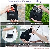 Amazon.com : Soft Neoprene Camera Case for Leica SOFORT 2 X Half
