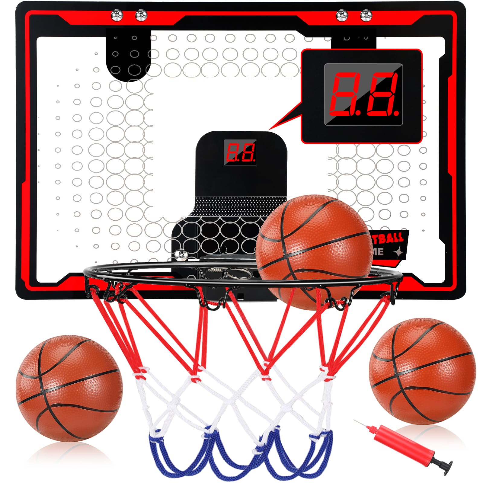 QDRAGON Canestro Basket Da Camera, Canestro Basket Bambini,Basket