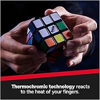 Vista 3 de Rubik's Cubo, fantasma, cubo 3x3 avanzado que cambia de color para resolver problemas, rompecabezas clásico a juego de colores, juguete antiestrés