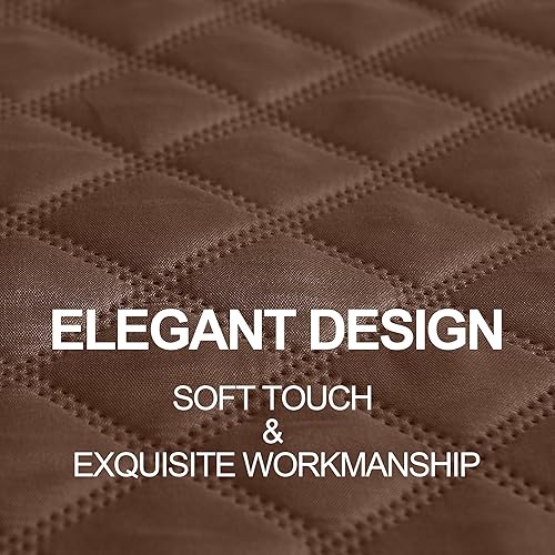 Miniatura 6 de NICETOWN Funda impermeable para cama de perro, manta para mascotas con parte trasera antideslizante para muebles, cama, sofá, manta de gato, tapete