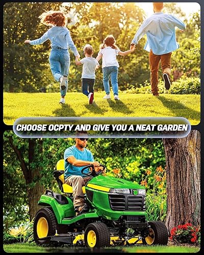 Miniatura 7 de OCPTY Cuchillas de cortacésped de cubierta de 48 pulgadas para Cub Cadet 01005336, 01005336P, 02005017, 742-04417, 942-04417 GF1748 HF1748 HFF1748