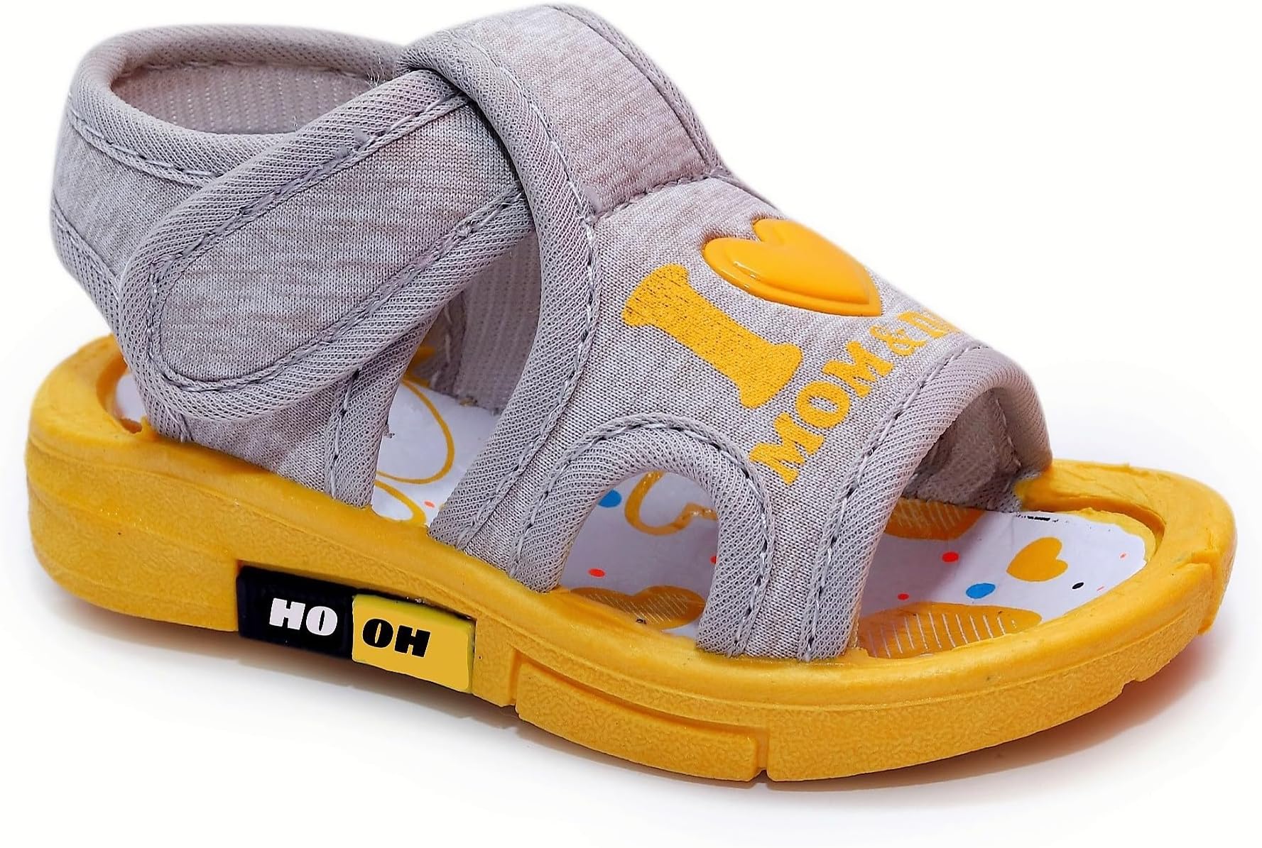 HOOH Kids Chu-Chu Sound Musical First Walking Sandals and shoes for Baby Boys and Baby Girls Of Age 0 Months to 3 Years