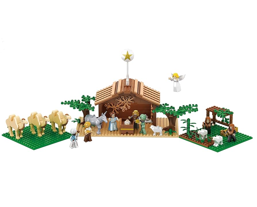 Amazon.co.jp: Nativity Bricks Ultimate Kids Nativity Set