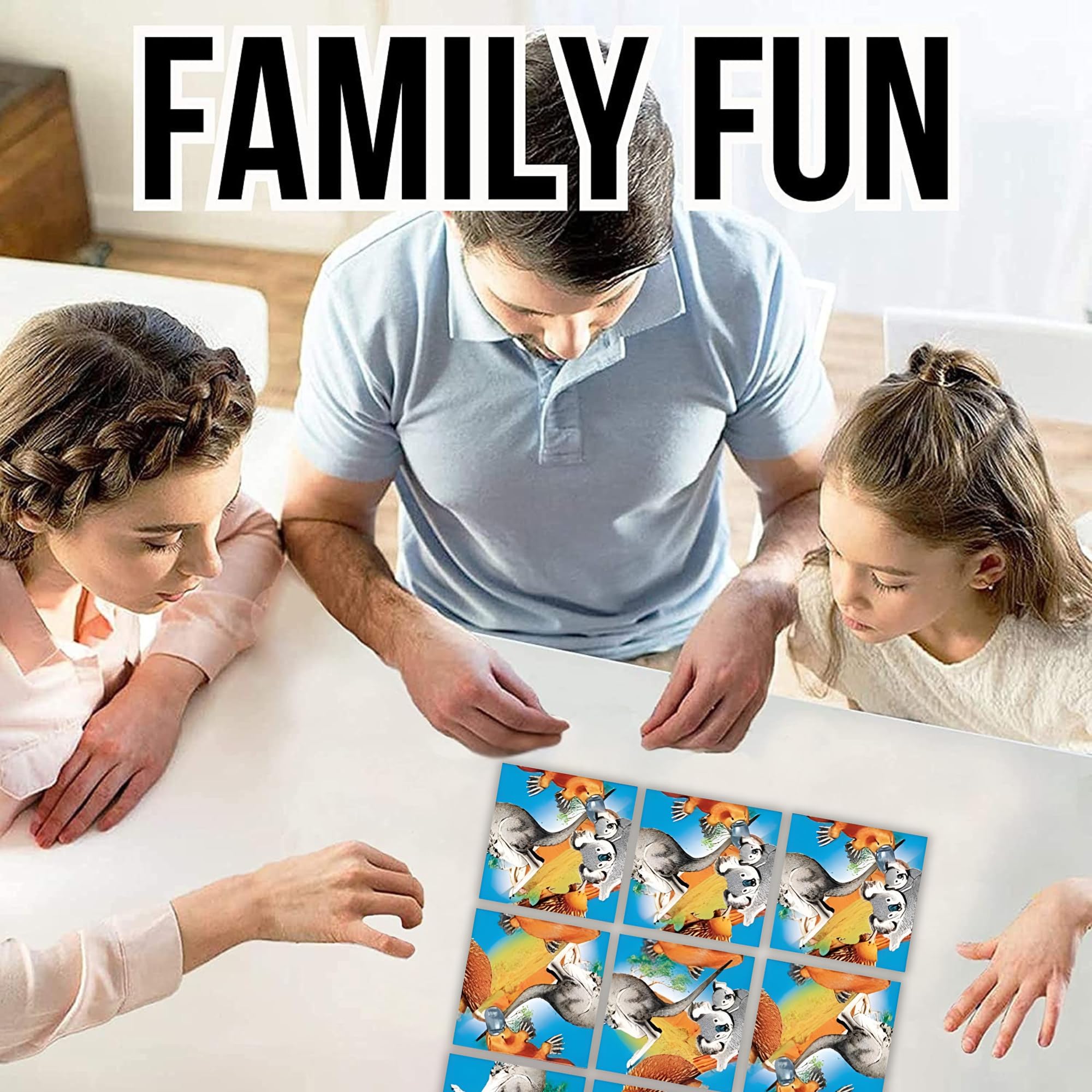 Amazon.com: B Dazzle Australian Wildlife Scramble Squares 9 Piece