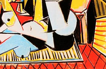 パブロ・ピカソ、Woman of Algiers Amazon｜パブロ・ピカソによるアルジェの女たちキャンバスの壁画